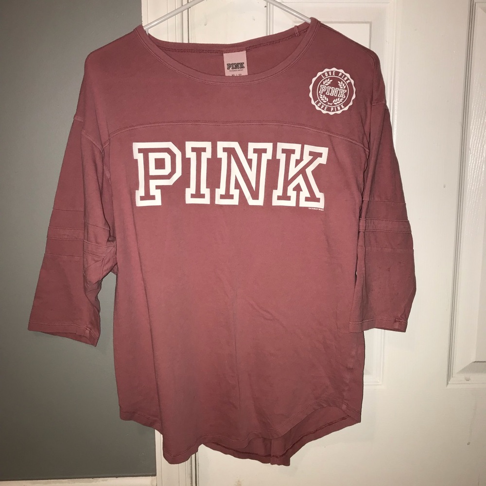 PINK VS half sleeve top
